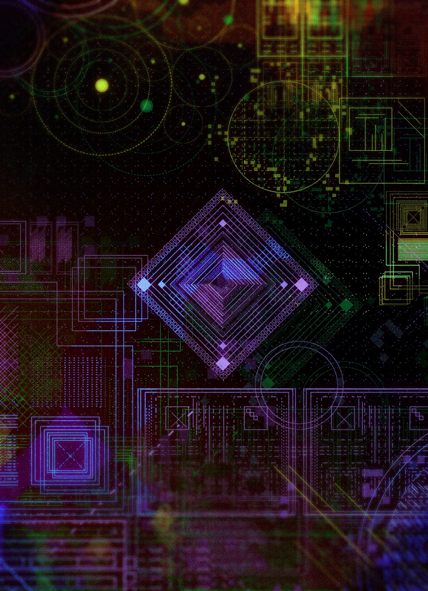 Pattern, Hologram, Abstract, Colorful, Wallpaper - Wallpaper - HD Wallpaper 