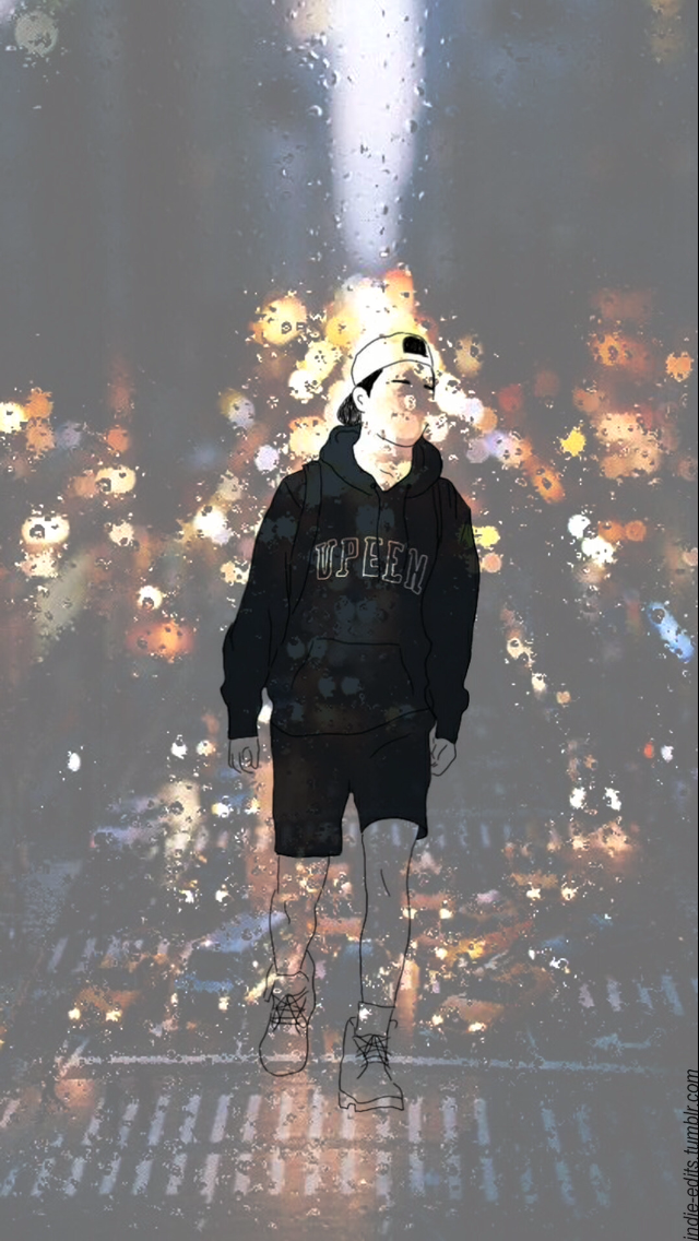 Iphone X Wallpaper Rainy Day - HD Wallpaper 