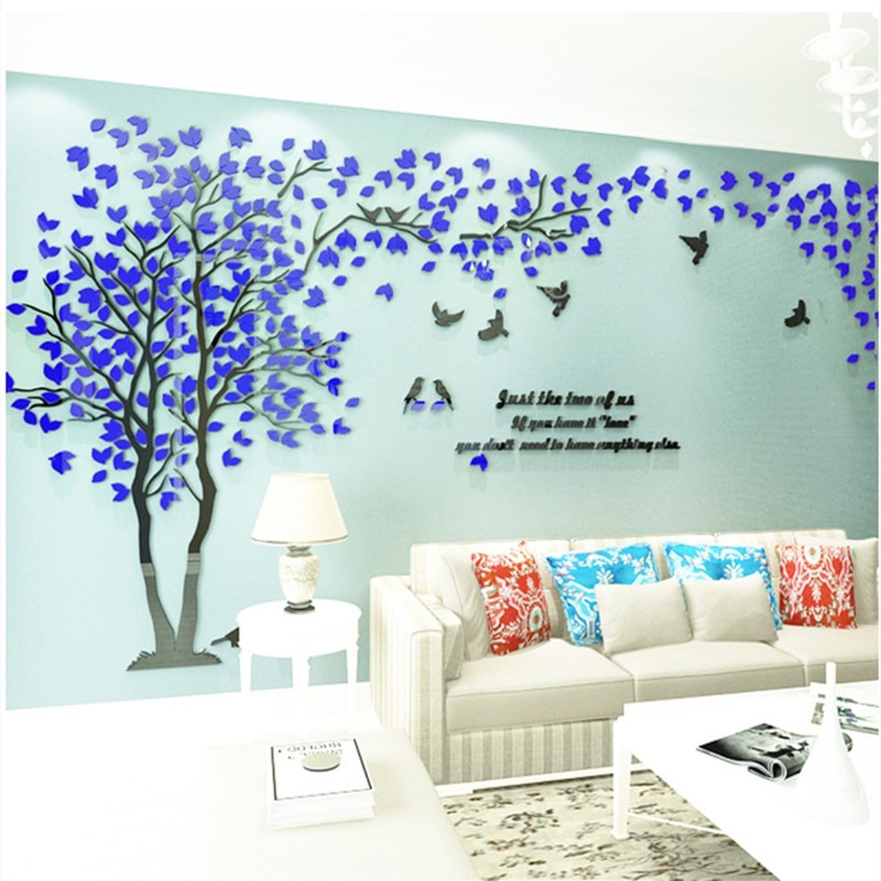 3d Wall Tree Sticker - HD Wallpaper 