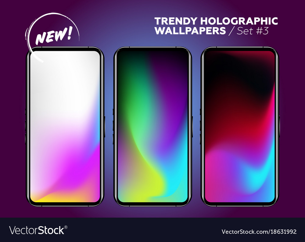 Holographic Wallpaper - Wallpaper - HD Wallpaper 