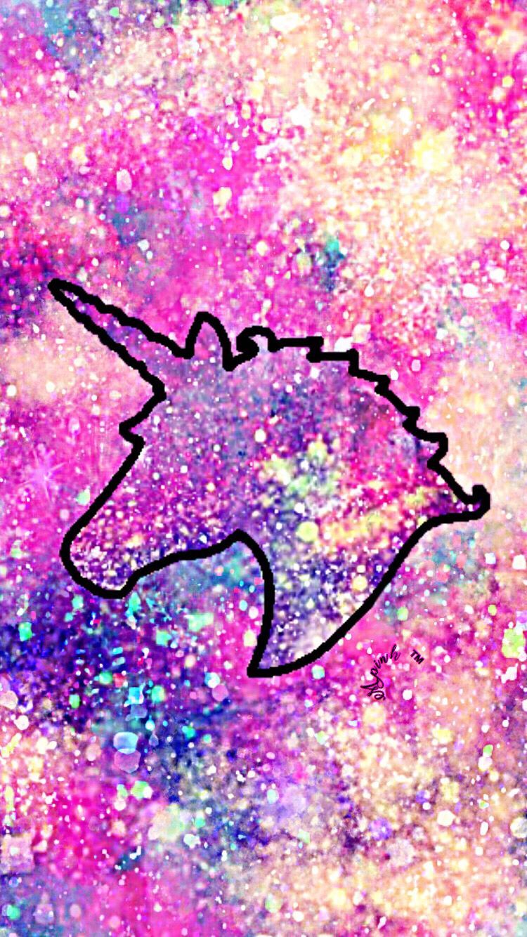 40 Glitter Rainbow Unicorn Wallpapers - Unicorn Pastel Galaxy Background - HD Wallpaper 