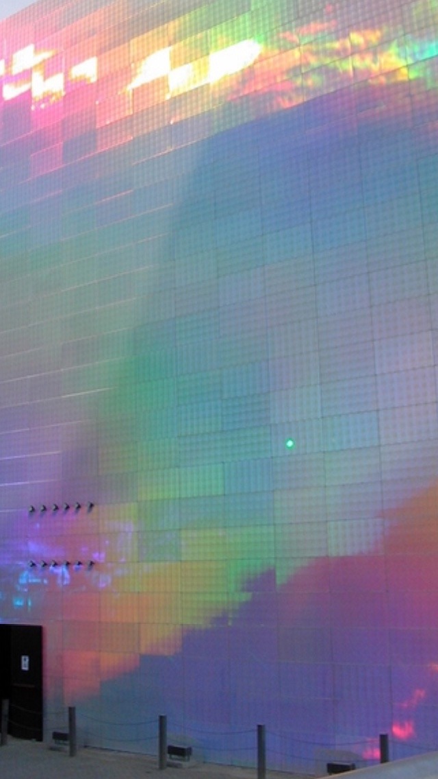 Iridescent Architecture - HD Wallpaper 