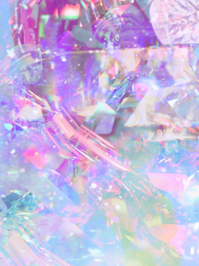 Aesthetic Crystal Background - HD Wallpaper 