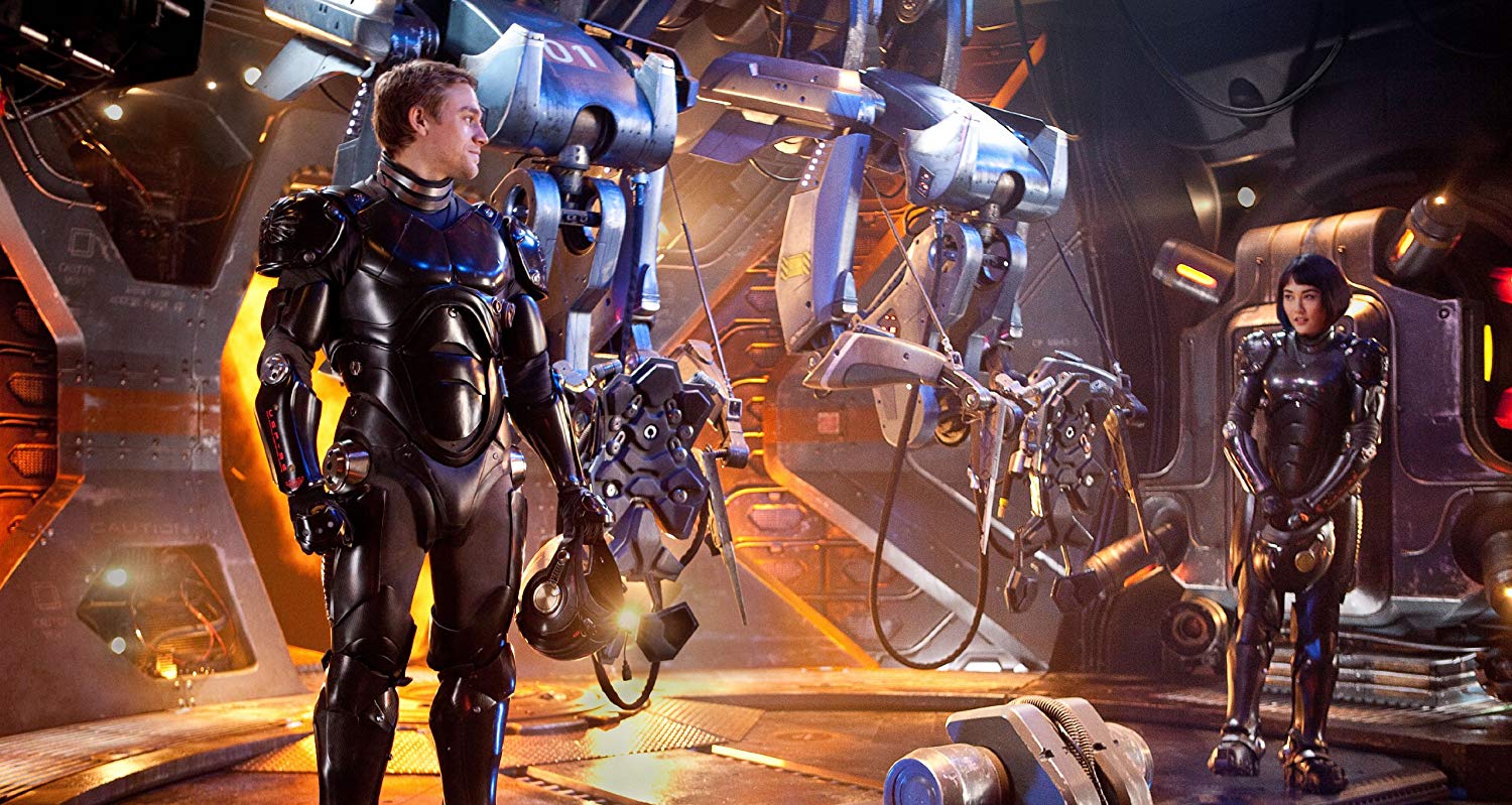 Posterhouzz Movie Pacific Rim Charlie Hunnam Rinko - Pacific Rim 1 Pilot - HD Wallpaper 