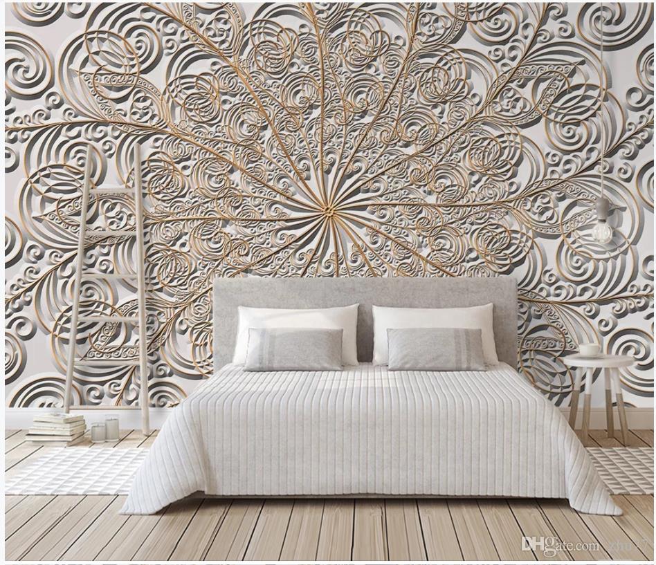 Papier Peint Relief Dore - HD Wallpaper 