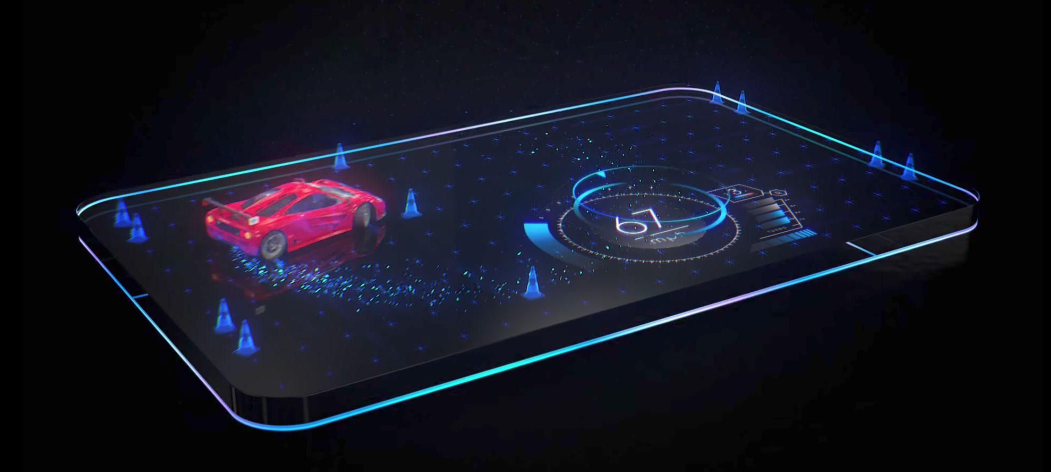 Red Hydrogen One Holographic Screen - HD Wallpaper 