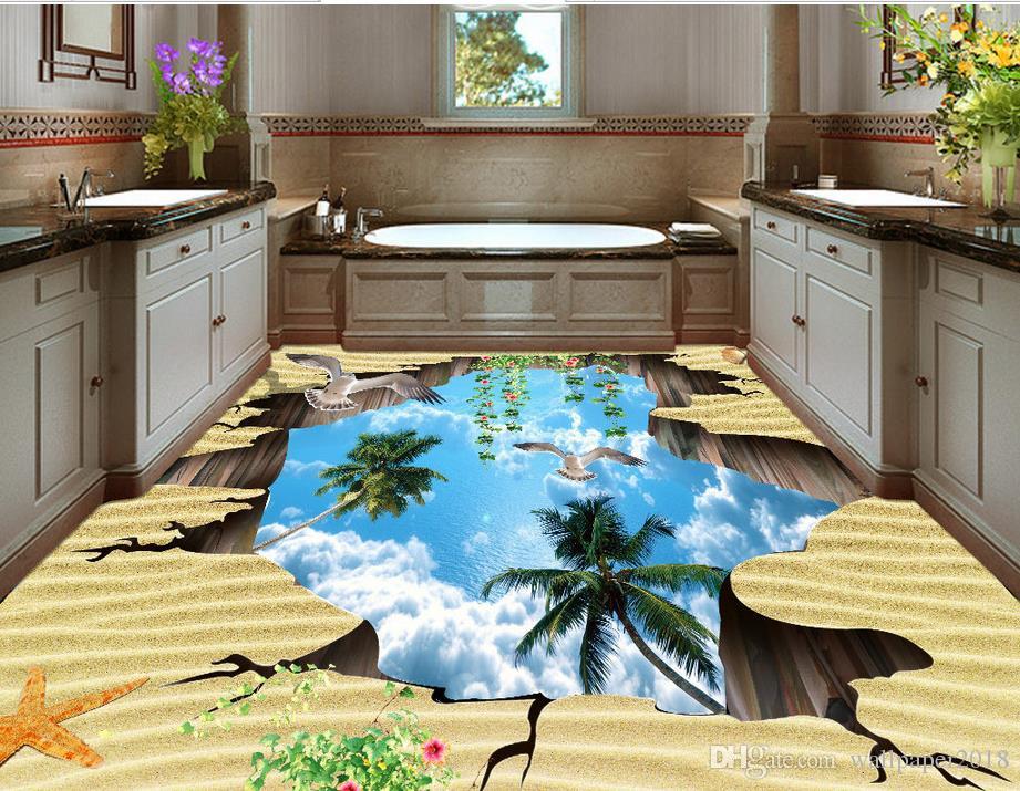 3d Floor Designs Hole - HD Wallpaper 