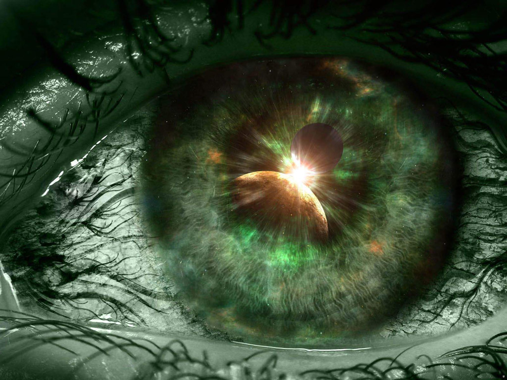 Animation Background Dragon Eye - HD Wallpaper 