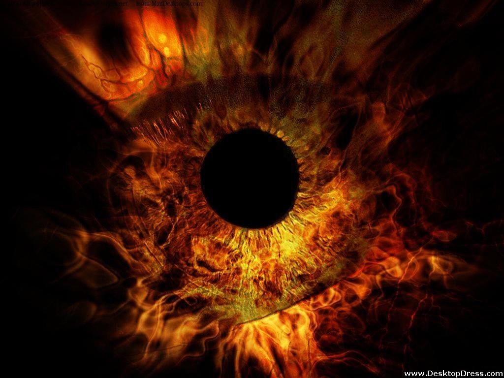 Flaming Eye - Flaming Eye Backgrounds - HD Wallpaper 