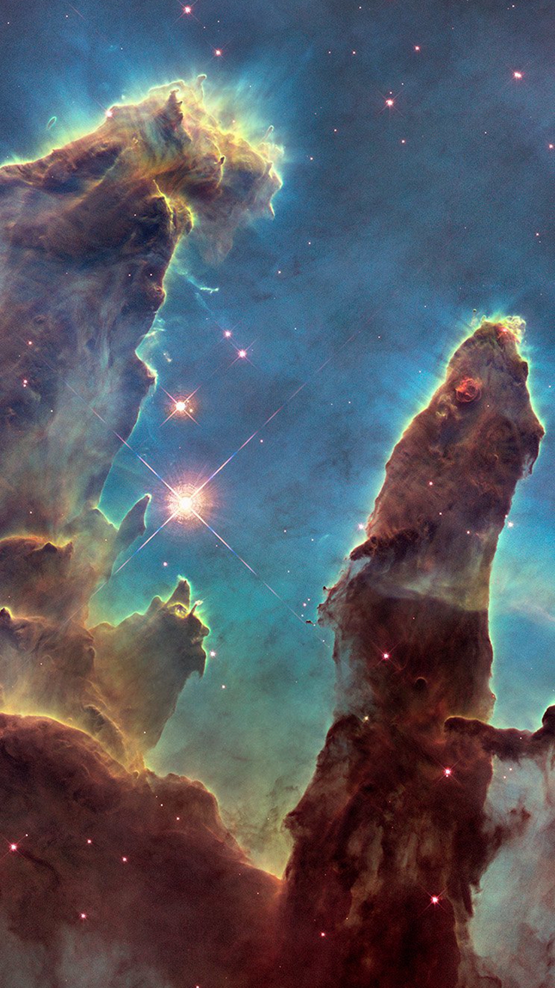 Pillars Of Creation Wallpaper Phone - HD Wallpaper 