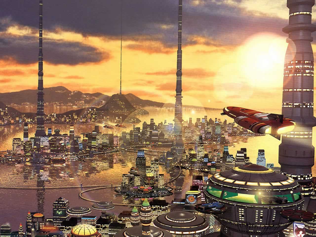 Background Science Fiction Hd - HD Wallpaper 