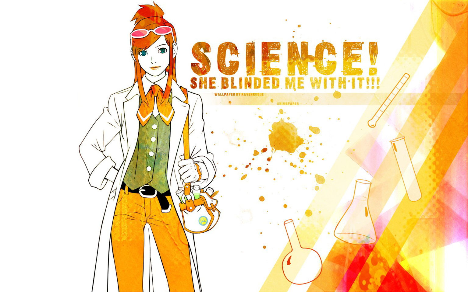 Anime Science - HD Wallpaper 