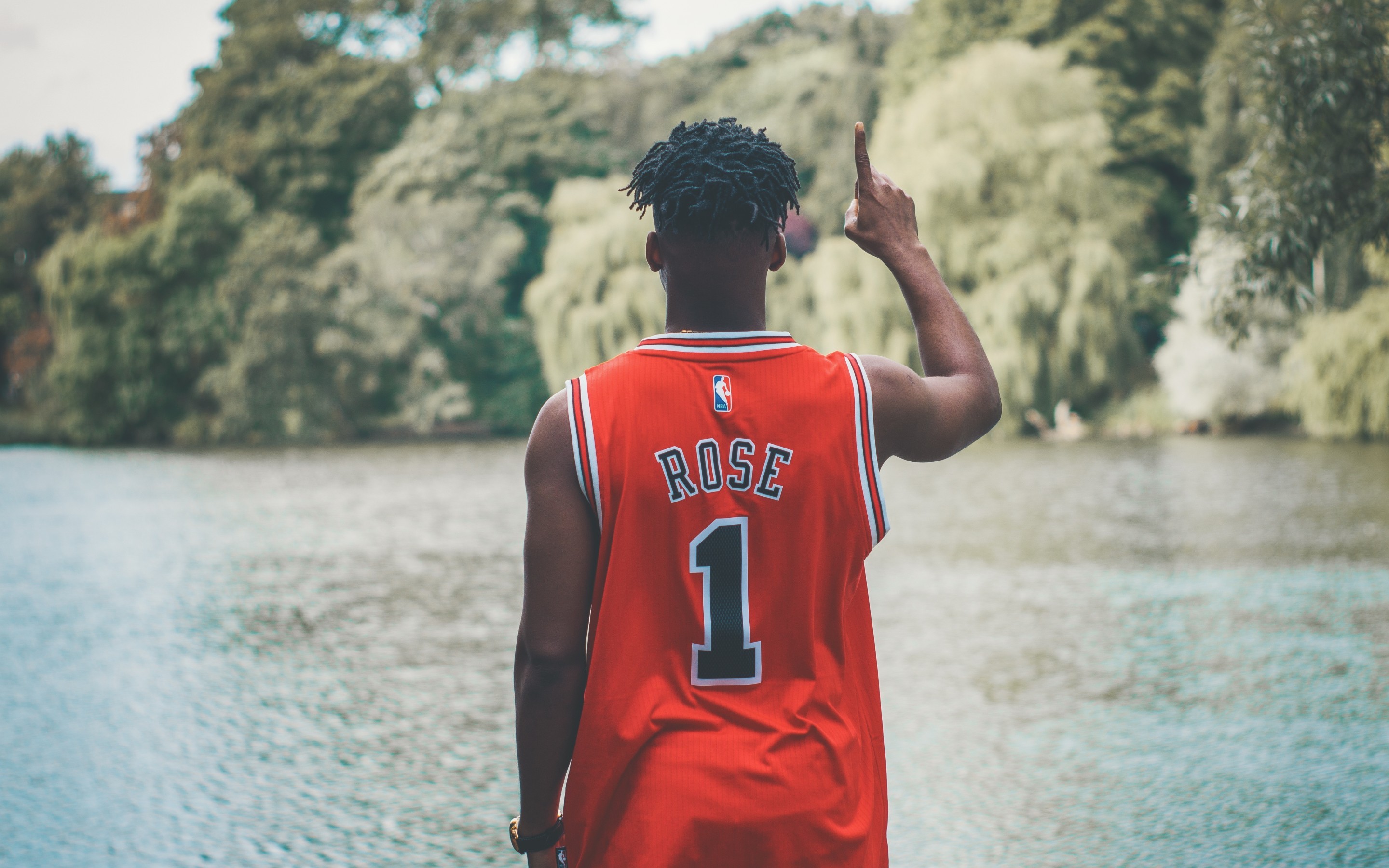 Chicago Bulls, Nba, Derrick Rose, Back View, Basketball - Chicago Bulls - HD Wallpaper 