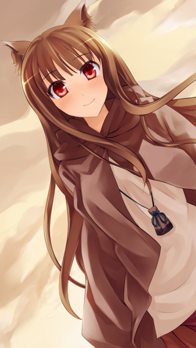 Cute Holo Spice And Wolf - HD Wallpaper 