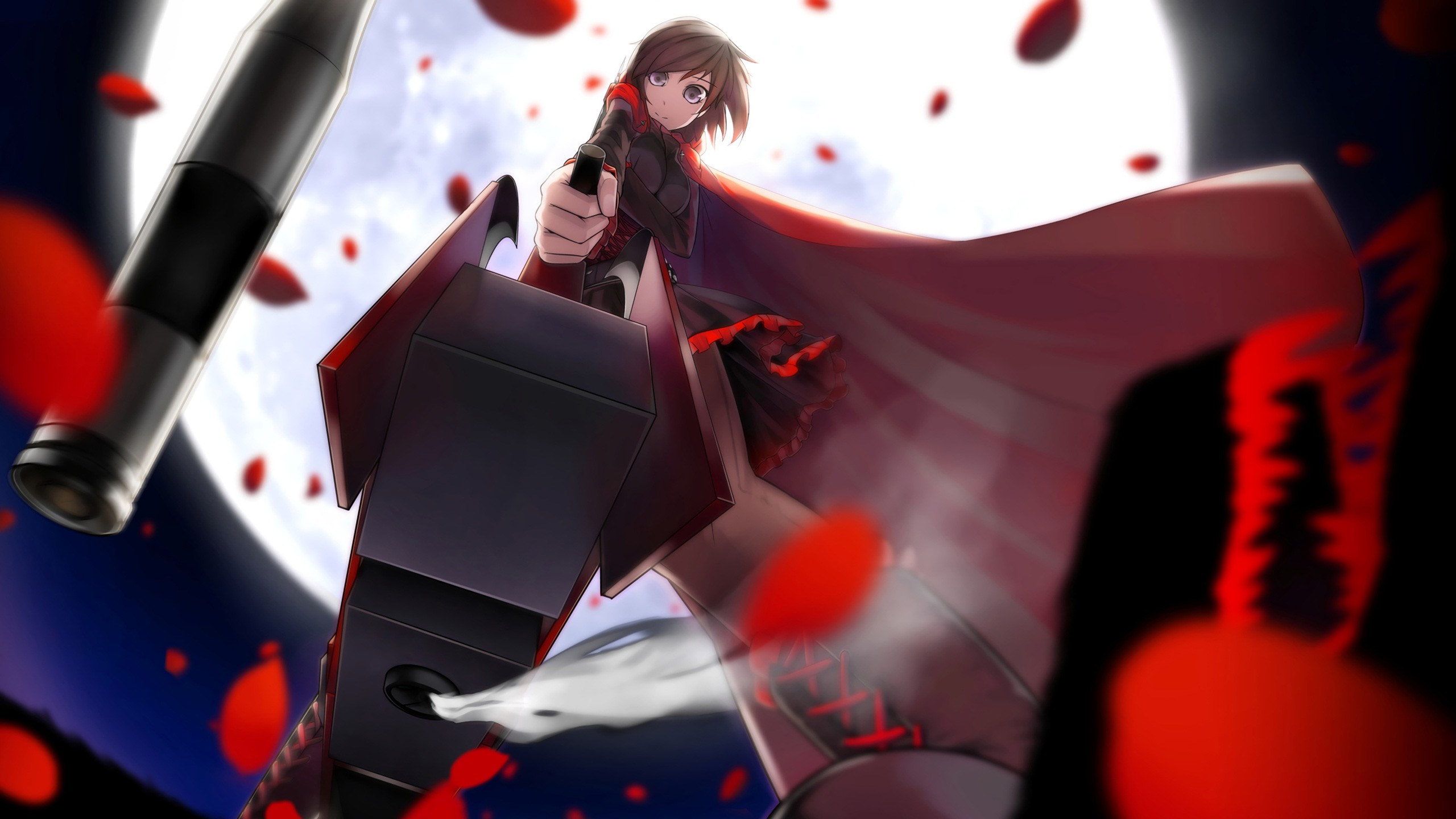 Rwby Ruby Rose Red - HD Wallpaper 