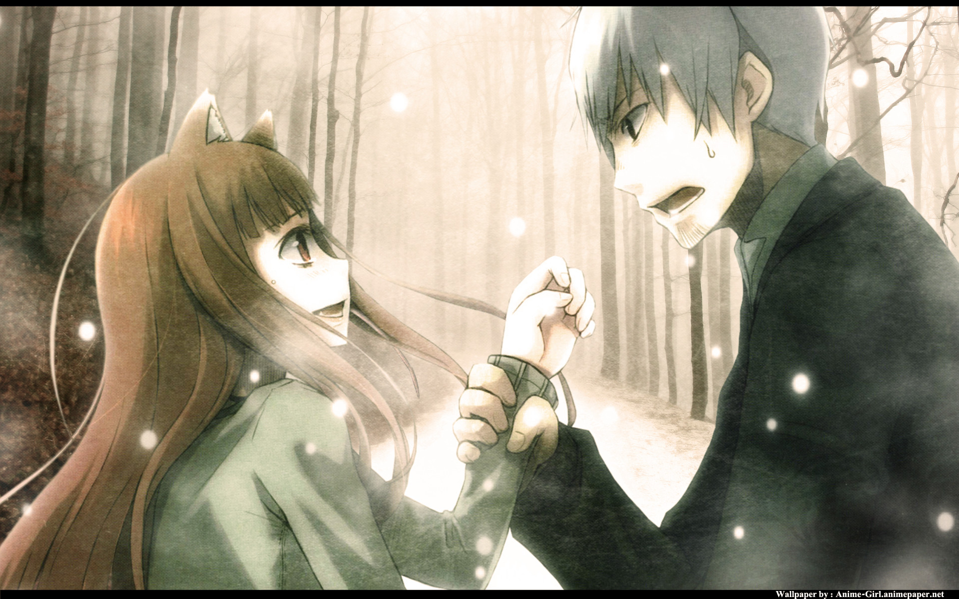 Anime Spice And Wolf Wallpaper Drunk Horo Spice And Wolf 19x10 Wallpaper Teahub Io