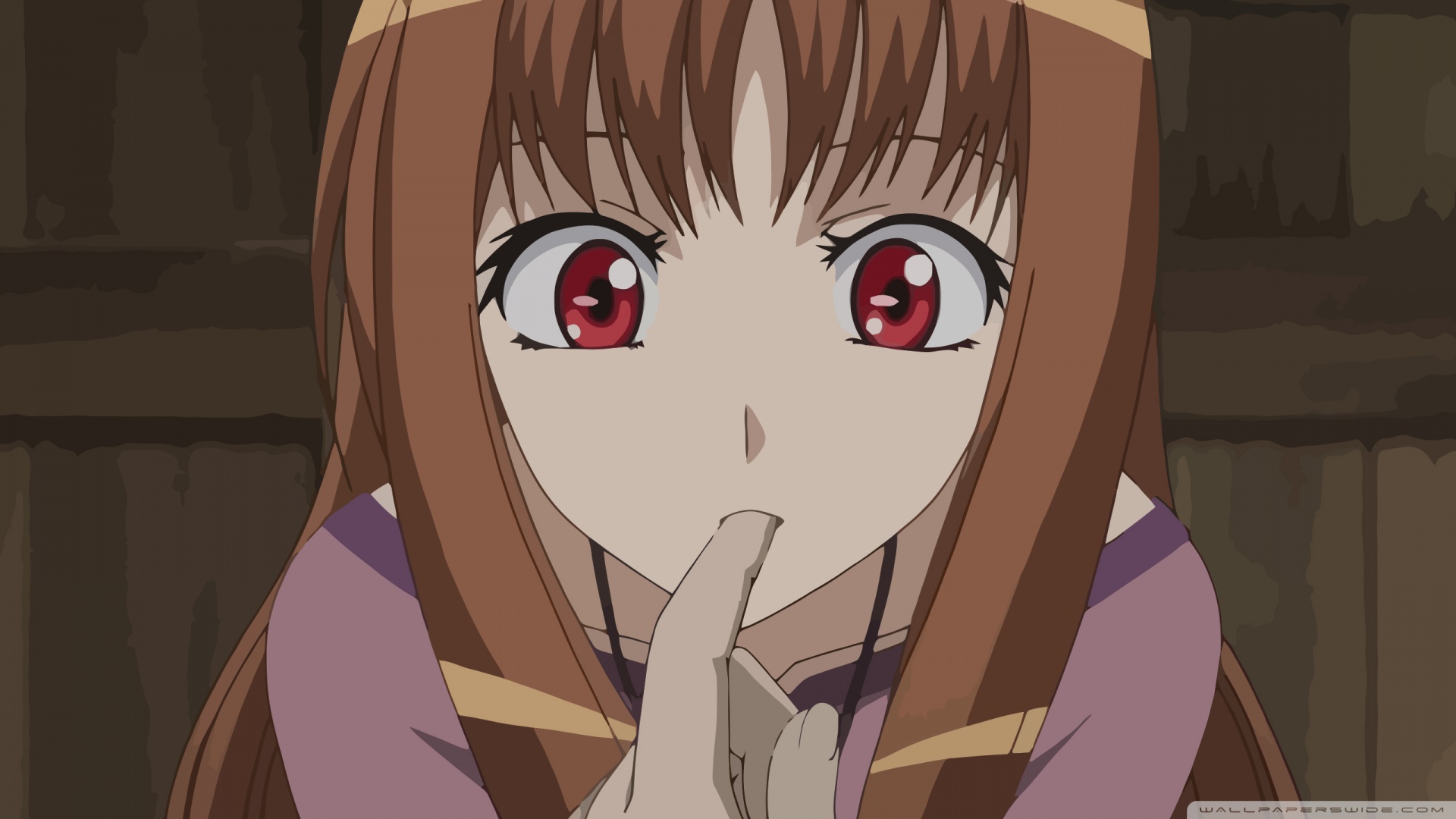 Spice And Wolf Horo Ii Wallpaper - Spice And Wolf Holo Blowjob - HD Wallpaper 