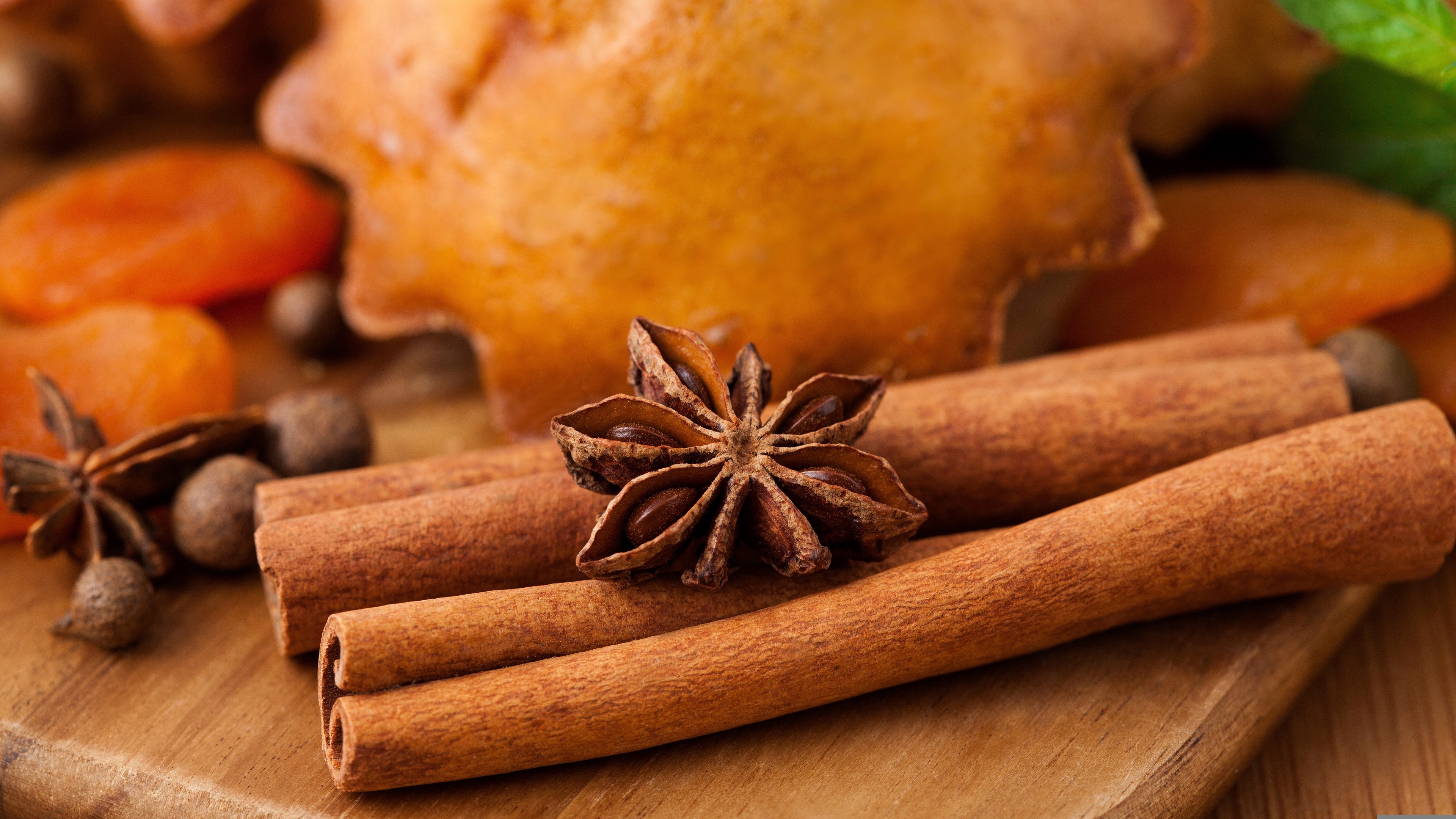 Wallpaper Cinnamon, Star Anise, Spices - Sensory Stimulation For Seniors - HD Wallpaper 