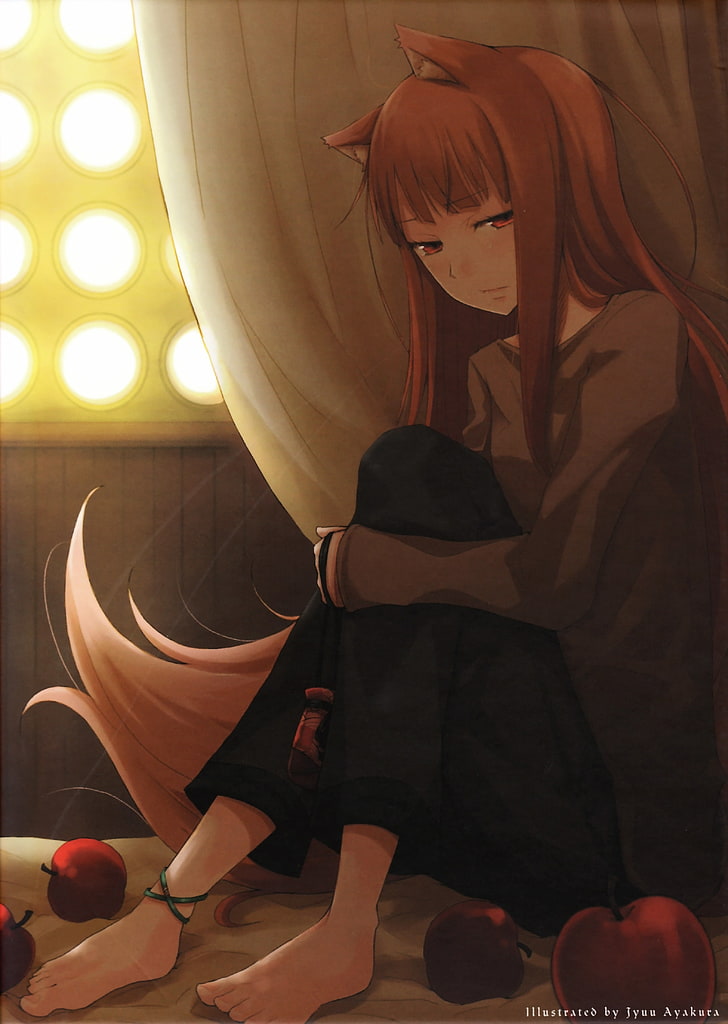Animal, Ears, Holo, Spice, Wise, Wolf, Hd Wallpaper - Spice And Wolf Wallpaper Phone - 728x1024 Wallpaper Animal, Ears, Holo, Spice, Wise, Wolf, Hd Wallpaper - Spice And Wolf Wallpaper Phone - 728x1024 Wallpaper