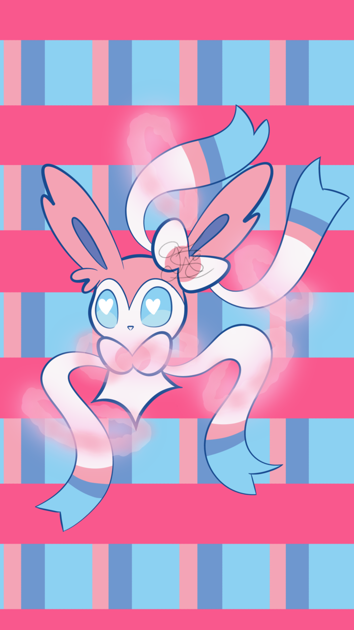 Sylveon Wallpaper - Cartoon - HD Wallpaper 