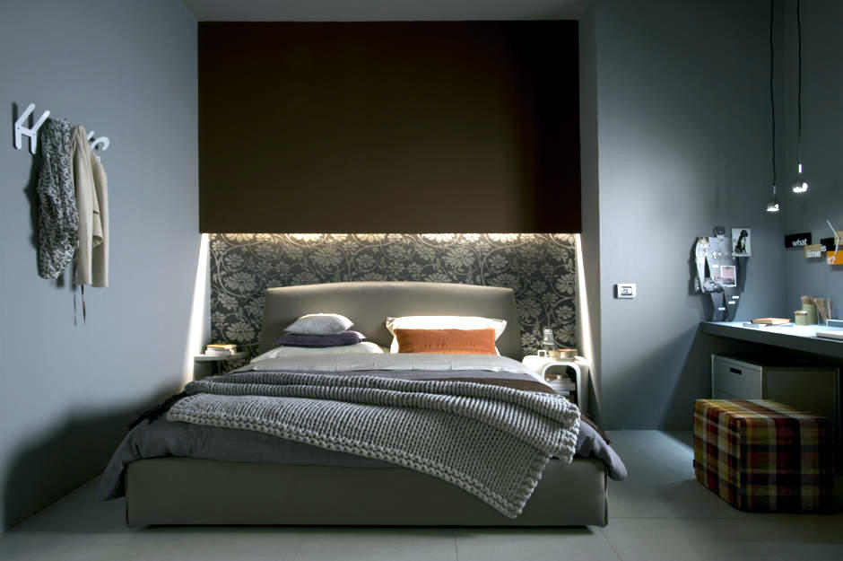 Bedroom - Light Effect Interior Design - HD Wallpaper 