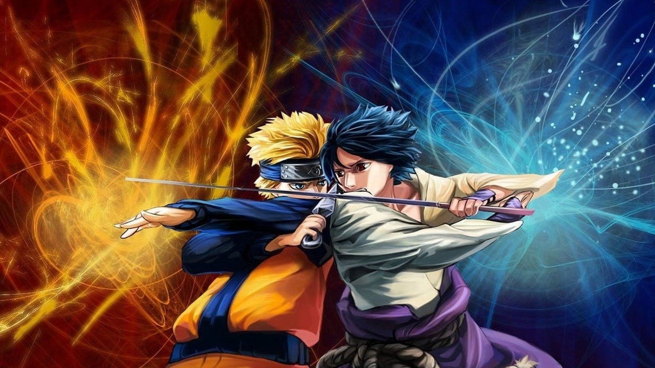 Wallpaper Naruto I Sasuke, Guys, Battle, Sword, Planet, - 1080p High Quality Naruto - HD Wallpaper 