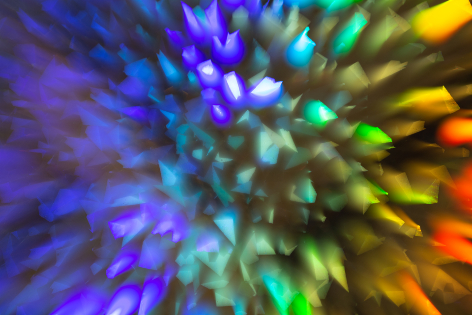 Color Glitter Effect Zoom Motion Colorful Abstract - Color Explosion Free - HD Wallpaper 