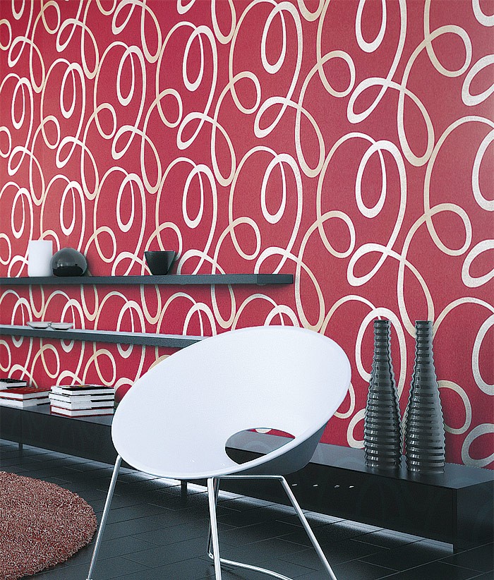 Carta Da Parati Rosso Lampone - HD Wallpaper 