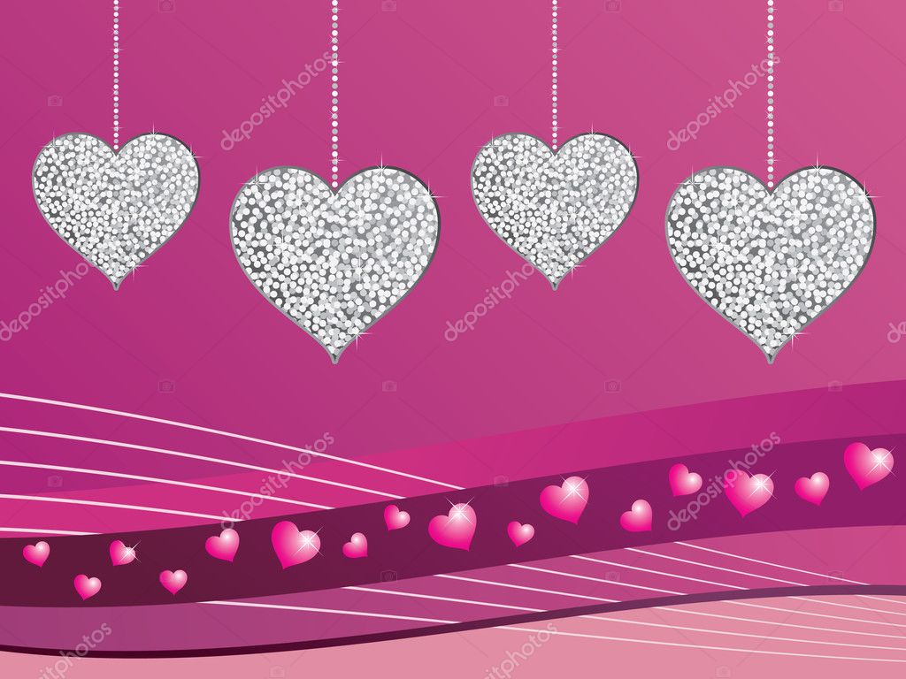 Imagenes De Corazones Con Brillo - HD Wallpaper 