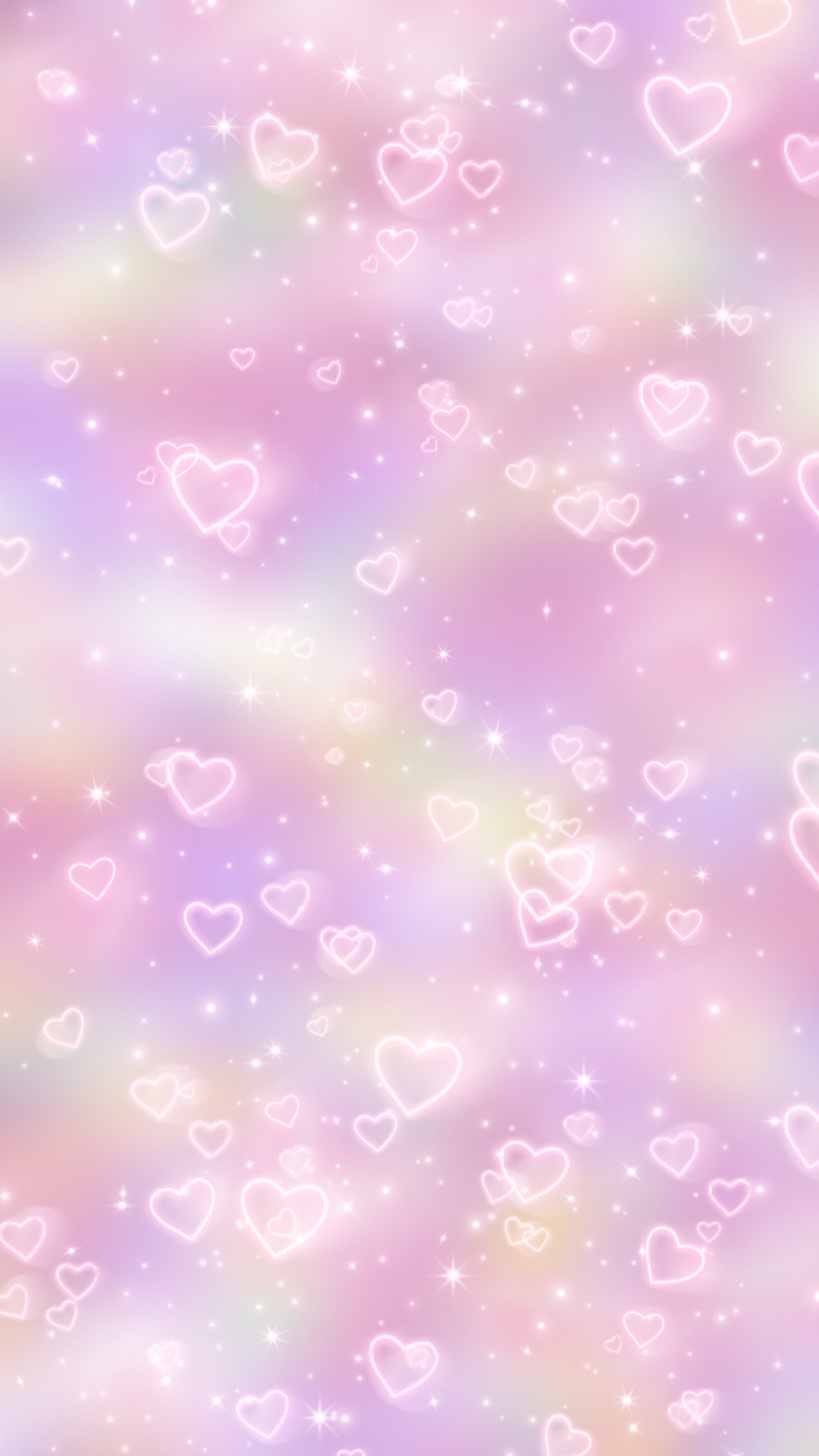 #freetoedit #pink #background #heart #love #wallpaper - Aurora ...