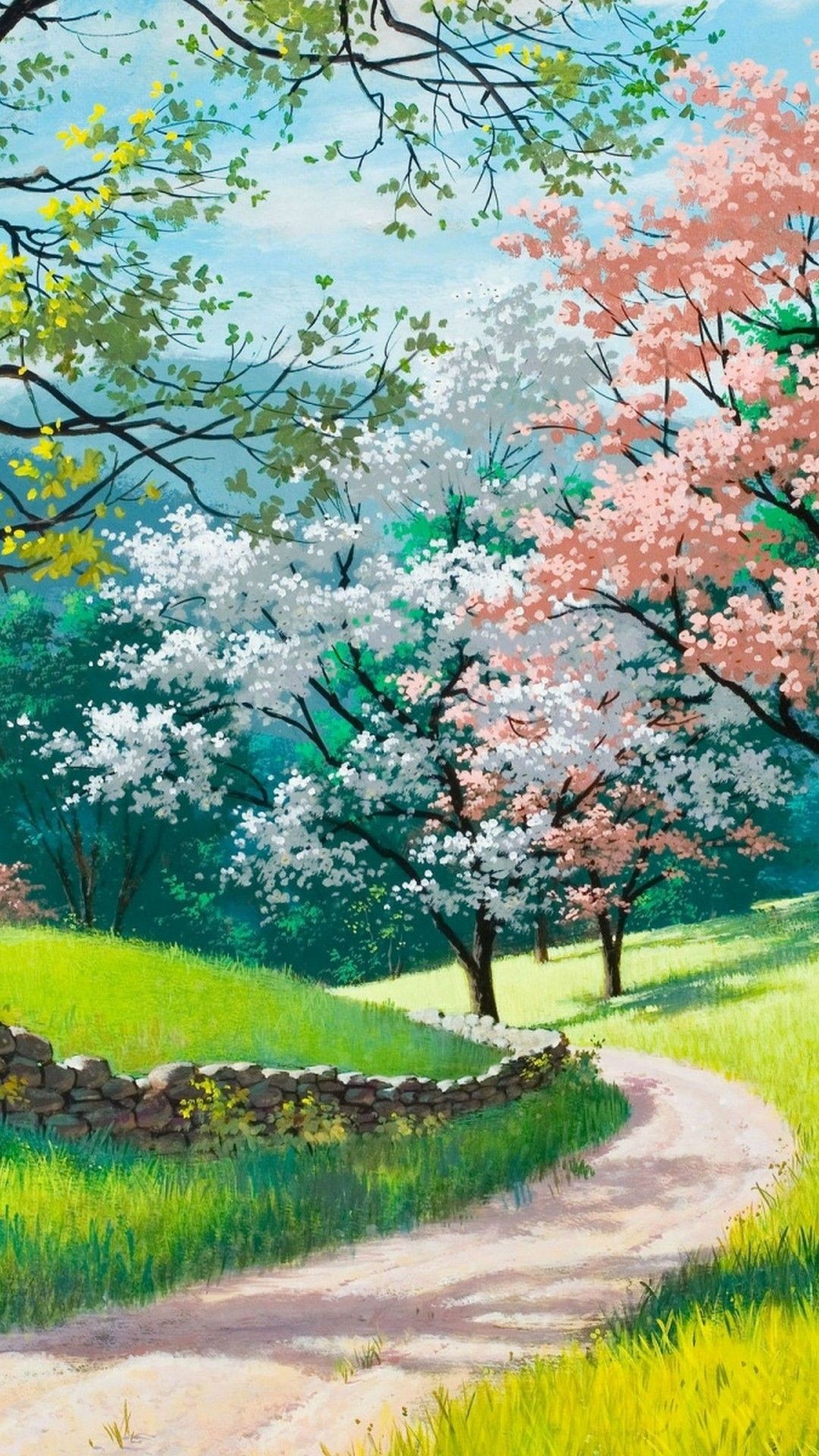 Beautiful Spring Wallpaper For Iphone - 4k Wallpaper For Mobile Nature - HD Wallpaper 