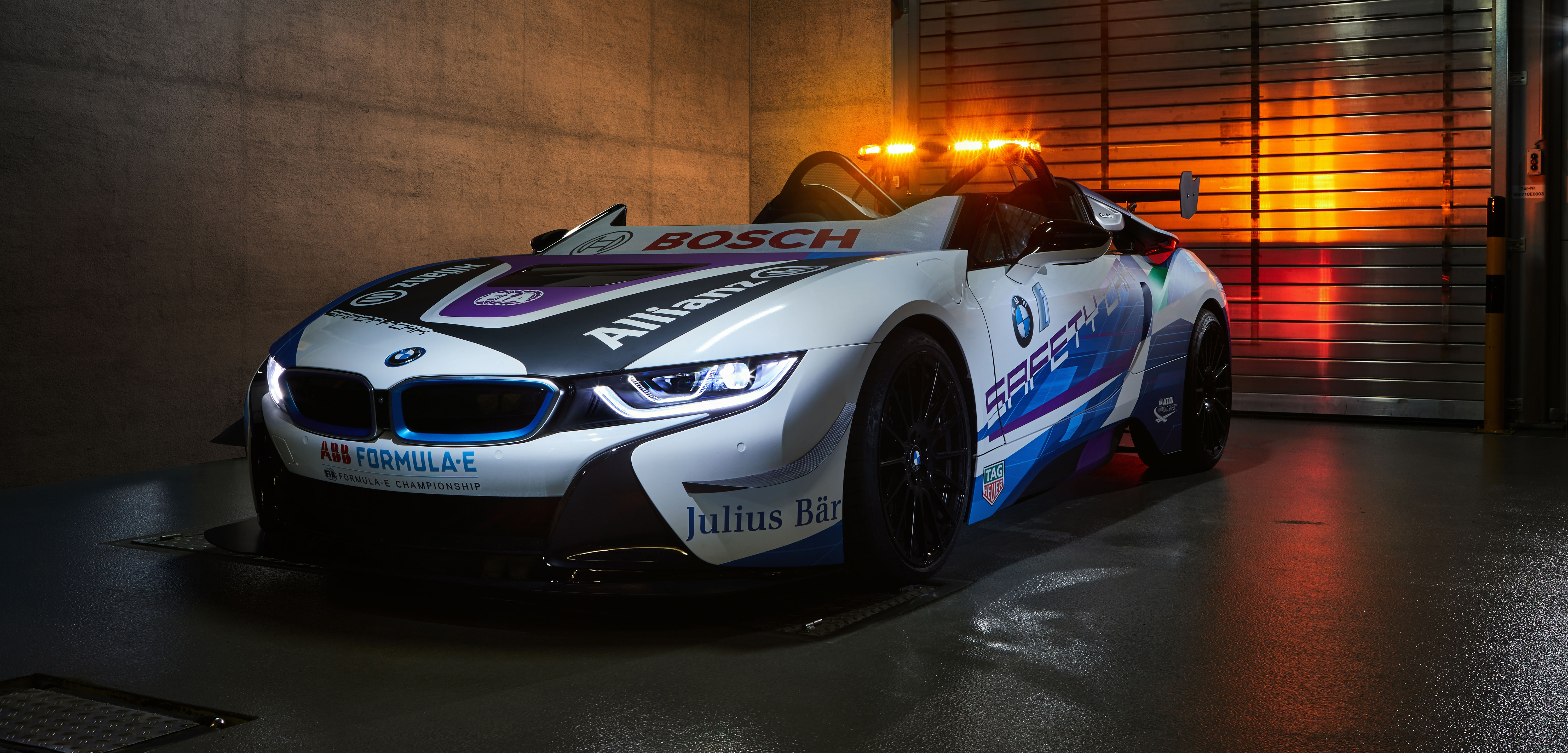 Bmw I8 Roadster Formula E Safety Car 2019 5k - Formula E Safety Car - HD Wallpaper 