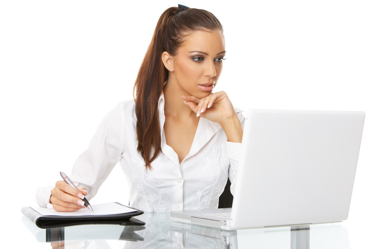 Photo Wallpaper Notebook, Working, Concentration, Dedication, - Virtual Assistant Photo Hd - HD Wallpaper 