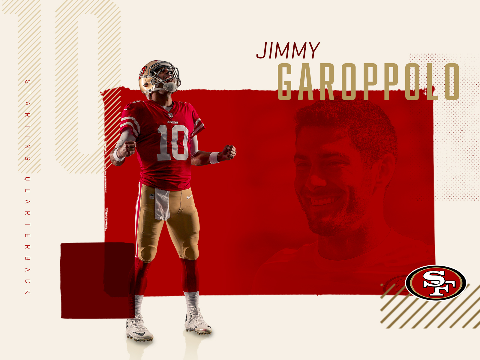 #### [full Screen] - Jimmy Garoppolo Wallpaper 49ers - HD Wallpaper 