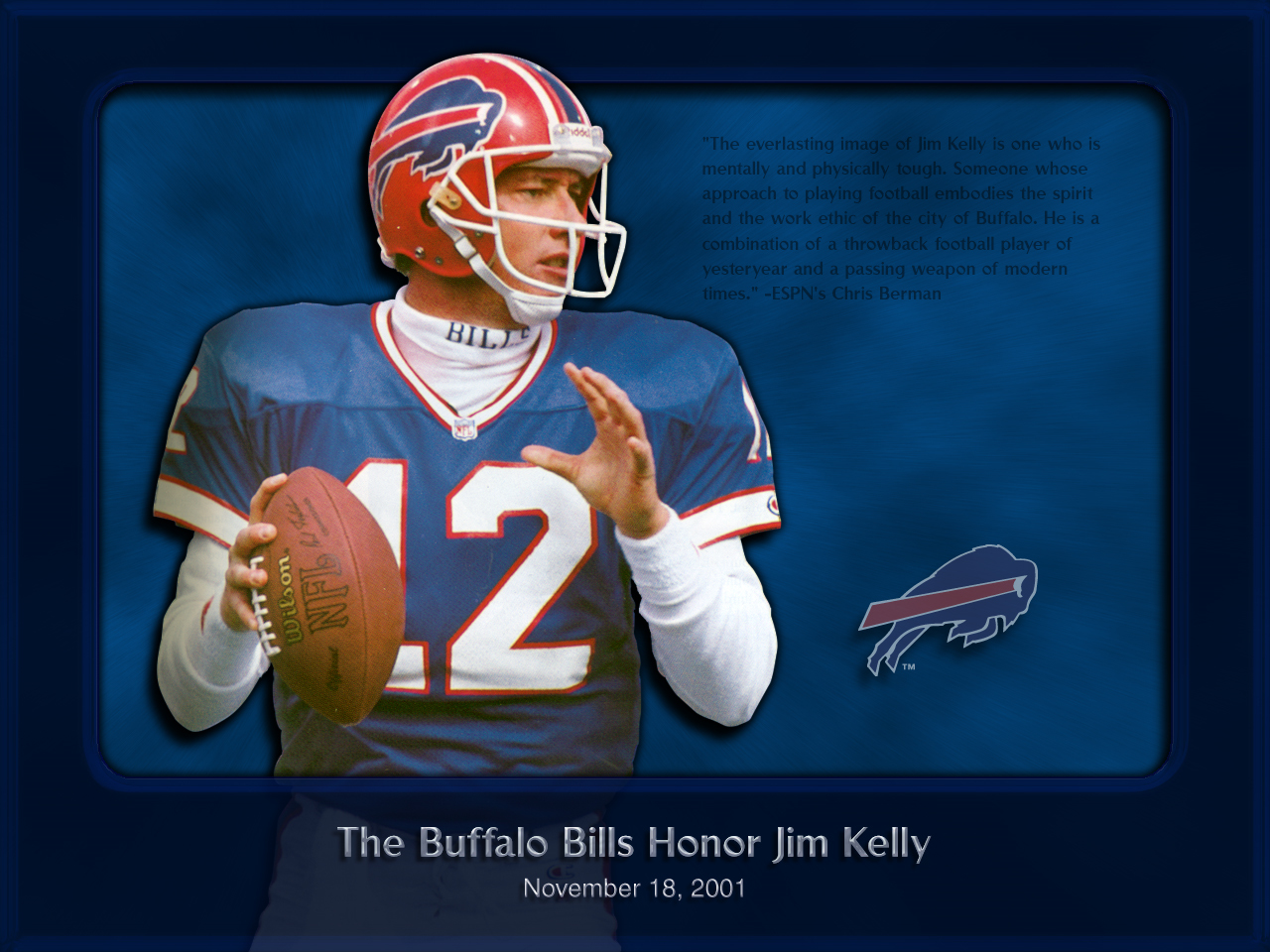 Buffalo Bills Jim Kelly 4 5grshx9m0d - 1280x960 Wallpaper - teahub.io