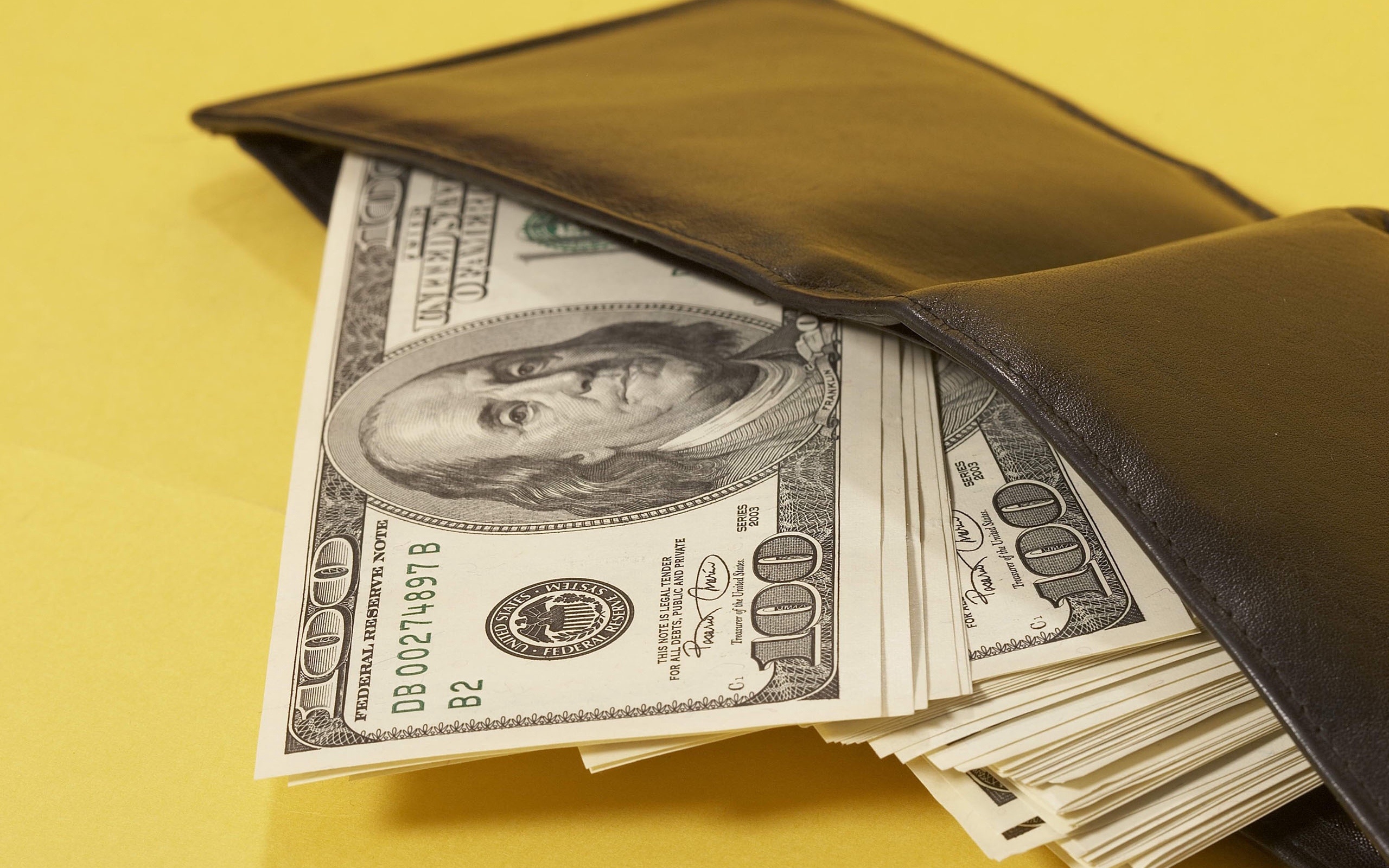 Wallpaper Purses, Money, Dollars, Bills - Money In Pocket - HD Wallpaper 