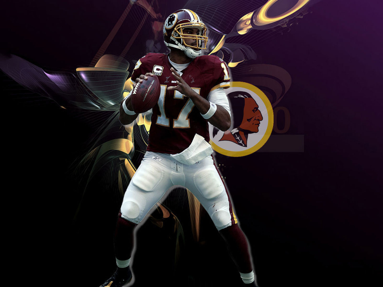 Jason Campbell Wallpaper - Washington Redskins - HD Wallpaper 