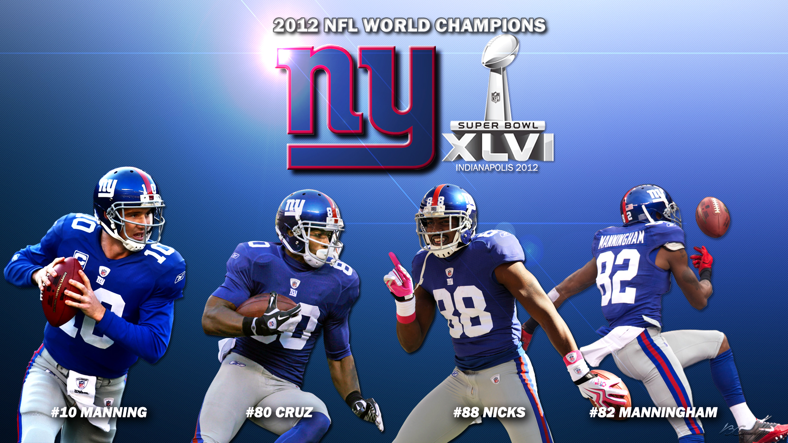 Ny Giants Super Bowl Xlvi - HD Wallpaper 