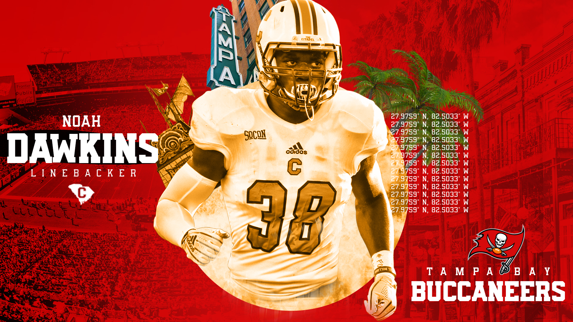 Dawkins Signs With Tampa Bay Buccaneers - Sprint Football - HD Wallpaper 