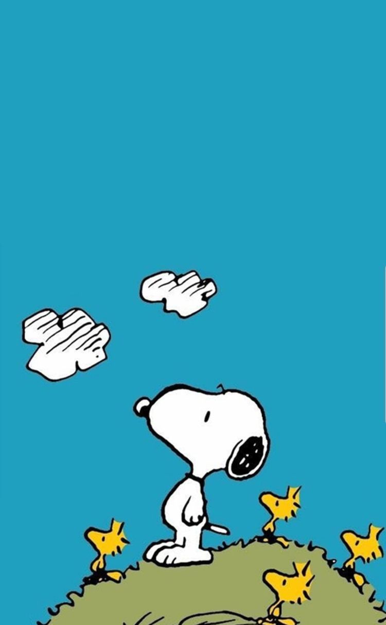 Snoopy Wallpaper Phone 750x1215 Wallpaper Teahub Io