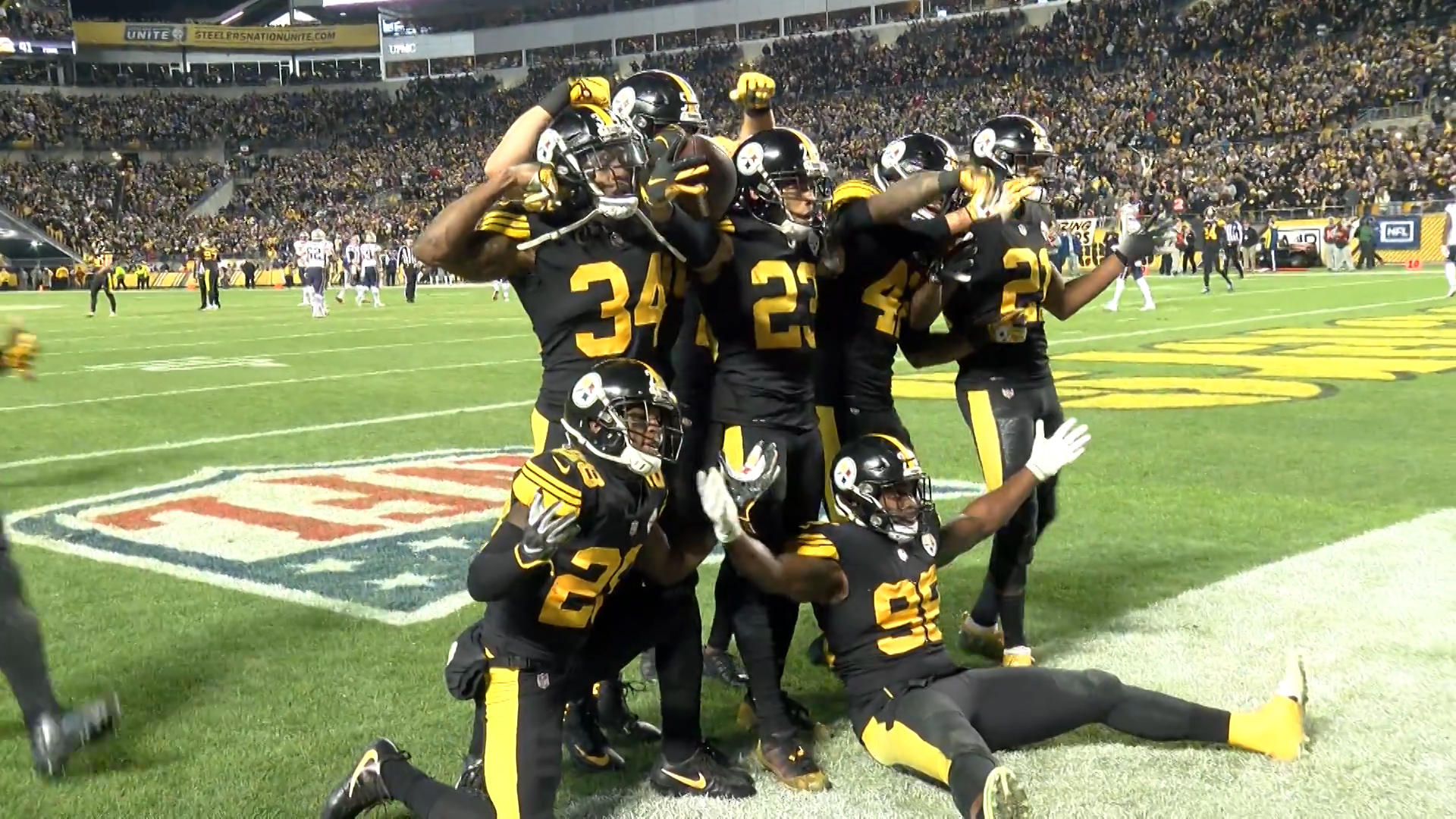 Steelers Wallpaper With Players - HD Wallpaper 
