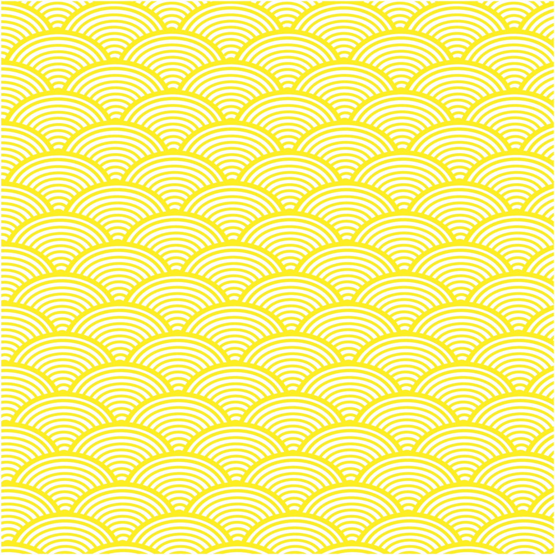 Japanese wave Wave Scallop Free Photo - Yellow Japanese Waves Background - HD Wallpaper 
