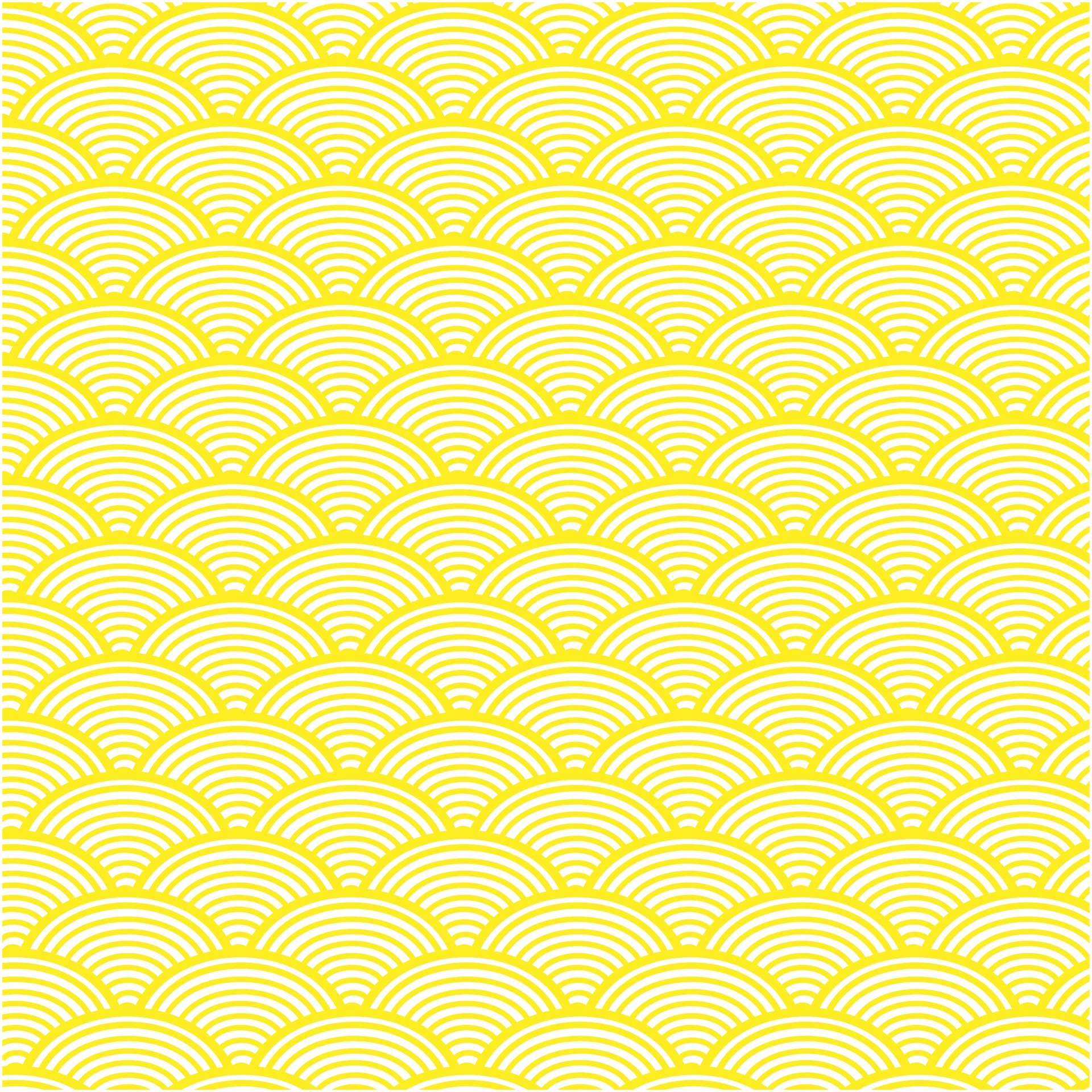 Japanese wave Wave Scallop Free Photo - Yellow Japanese Waves Background - HD Wallpaper 