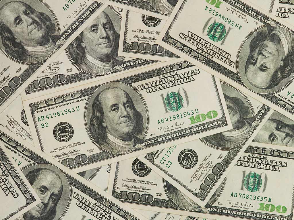 100 Dollar Bill - HD Wallpaper 