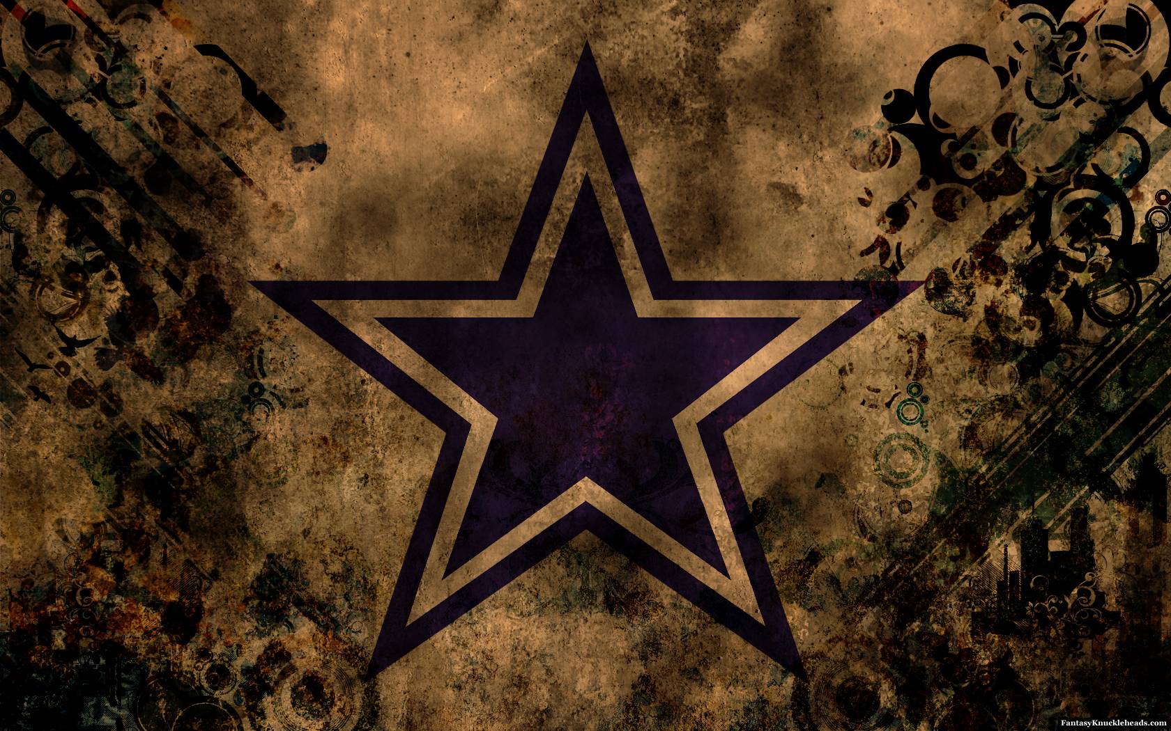 Cowboy Wallpapers Free - Dark Dallas Cowboys Background - HD Wallpaper 