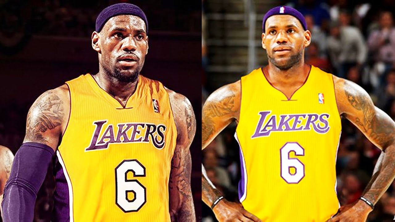 Cool Lebron James Lakers Wallpapers Hd Resolution, - Lebron In Lakers Uniform - HD Wallpaper 