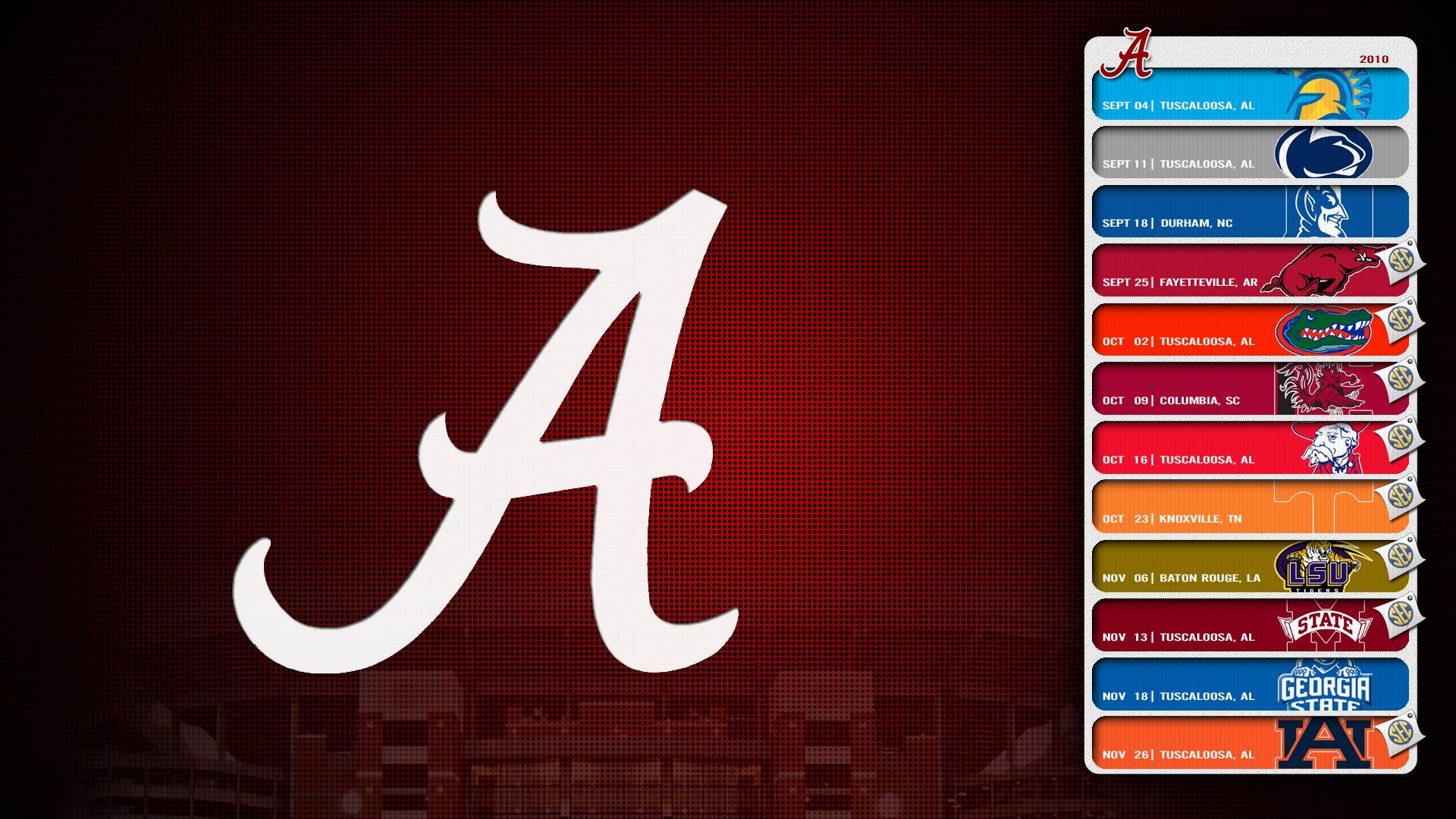 College Football Wallpaper Hd - Alabama Crimson Tide - HD Wallpaper 