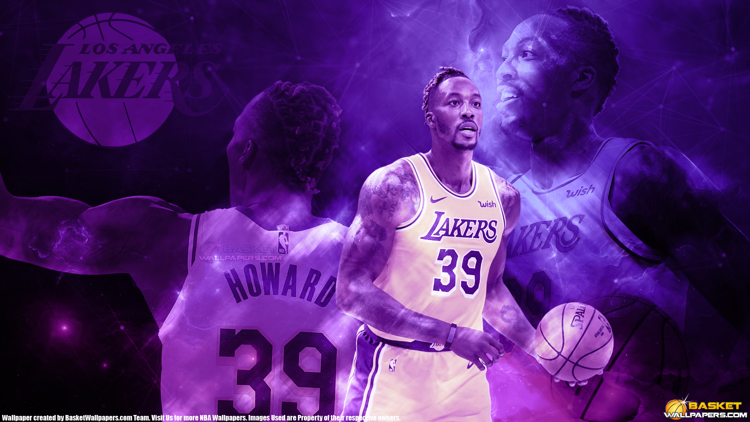 Dwight Howard La Lakers 2019 Wallpaper - 2020 Dwight Howard Lakers - HD Wallpaper 