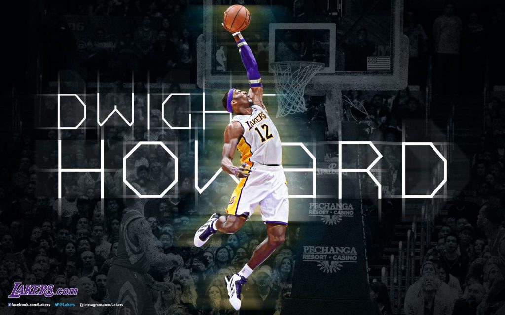 Dwight Howard Wallpaper Doing Good In La Lakers Hope - Slam Dunk - HD Wallpaper 