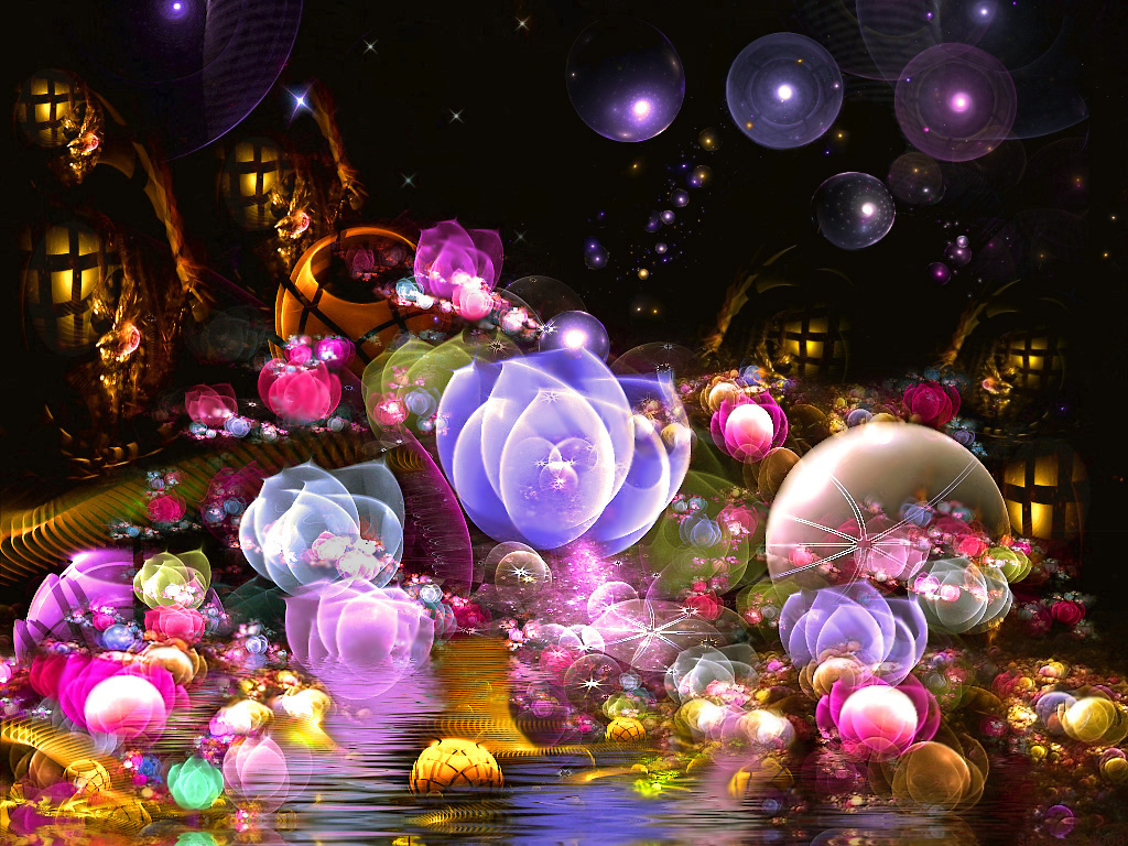 Animated Hd Image Flower - HD Wallpaper 